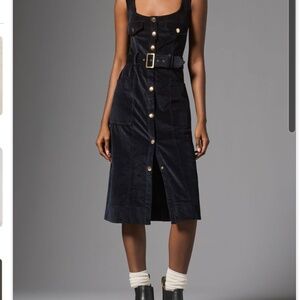 NWT Anthro Corduroy Pinafore Dress